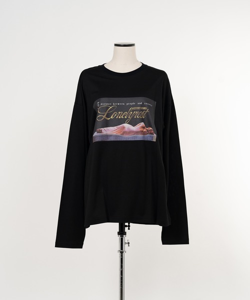 tシャツ Lonelyrest Long Sleeve T Shirt レディース メンズ