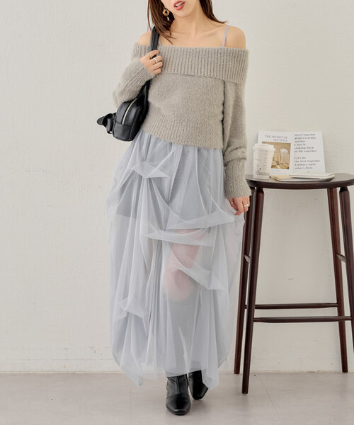 「Chico」 コンビワンピース FREE ホワイト レディース_画像3