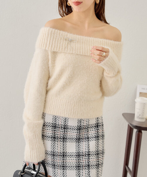 「Chico」 コンビワンピース FREE ホワイト レディース_画像5