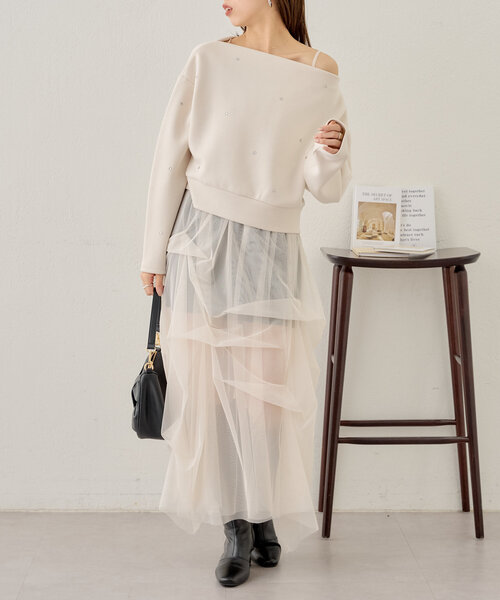 「Chico」 コンビワンピース FREE ホワイト レディース_画像9