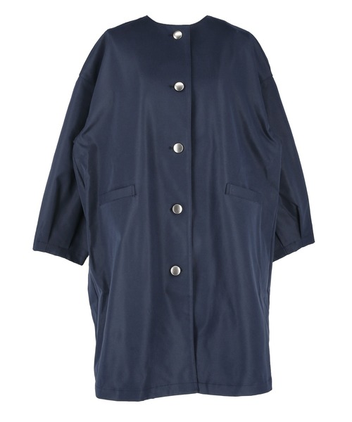 「coca（coca）」 ノーカラーコート L ベージュ レディース_画像7