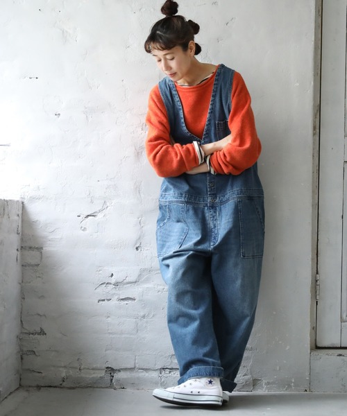 「soulberry」 長袖ニット M ブルー レディース_画像7