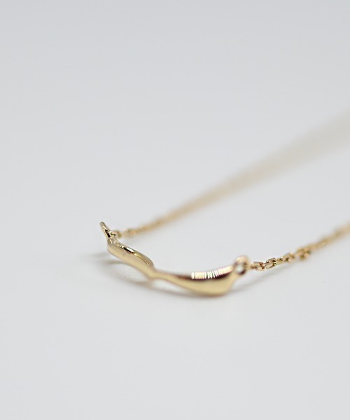 sowi ネックレス K10YG Flutter ネックレス レディース メンズ