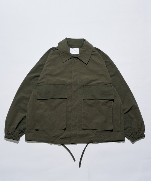 【EDITION】MILITALY BLOUSON コットン ミリタリーブルゾン EDITION】MILITALY BLOUSON コットン ミリタリーブルゾン