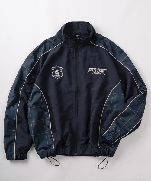 ブルゾン ジャンバー 「82」レオパード柄/カモフラ柄/チェック切替