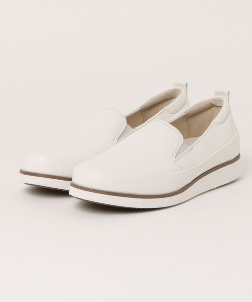 「Bussola」 スリッポン 35 アイボリー レディース_画像7