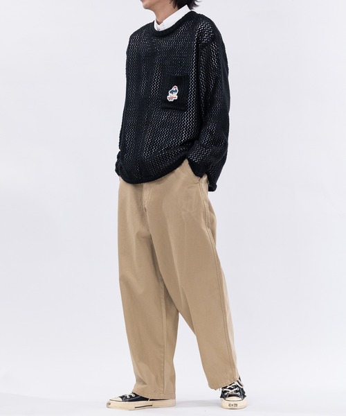 Hanes（ヘインズ） ワイドパンツ チノパン 「3」「HANES/ヘインズ
