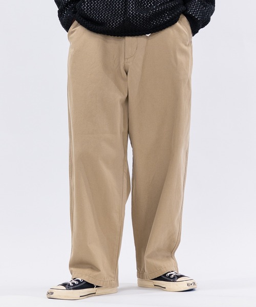 Hanes（ヘインズ） ワイドパンツ チノパン 「3」「HANES/ヘインズ