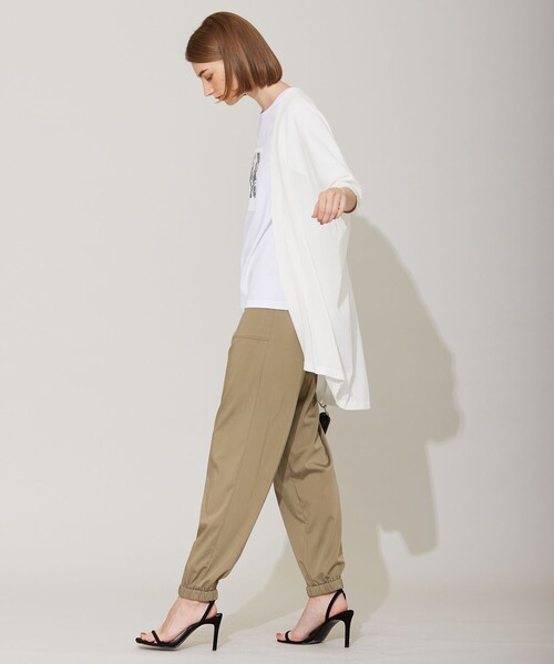 「ICB」 ニットカーディガン X-SMALL ブラウン レディース_画像6
