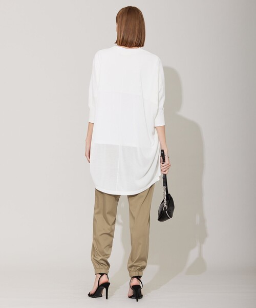 「ICB」 ニットカーディガン X-SMALL ブラウン レディース_画像7