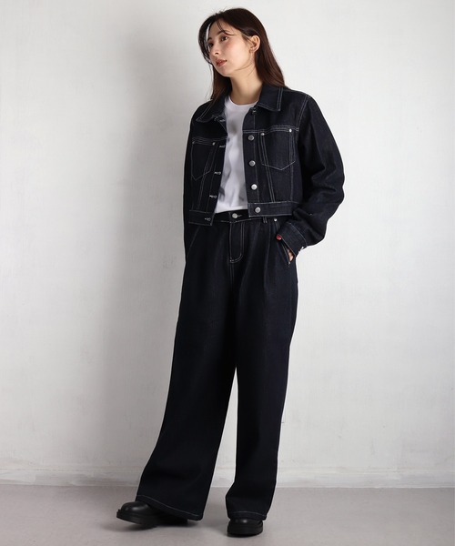 WESTSEA（ウエストシー） セットアップ ショート丈 デニムジャケット