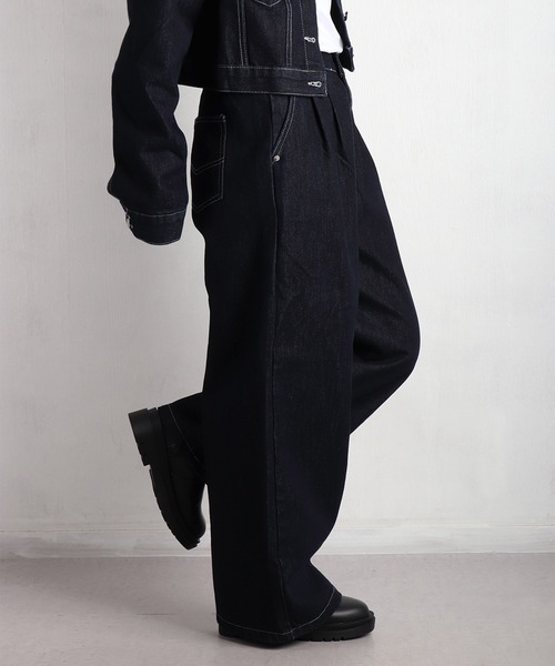 WESTSEA（ウエストシー） セットアップ ショート丈 デニムジャケット