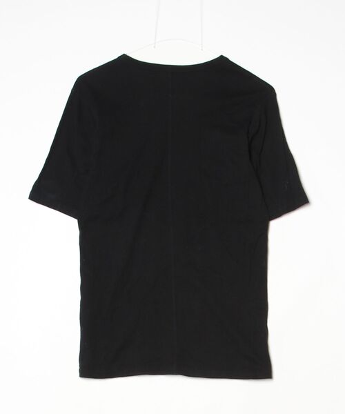 「ATTACHMENT」 半袖Tシャツ 1 ブラック メンズ_画像2