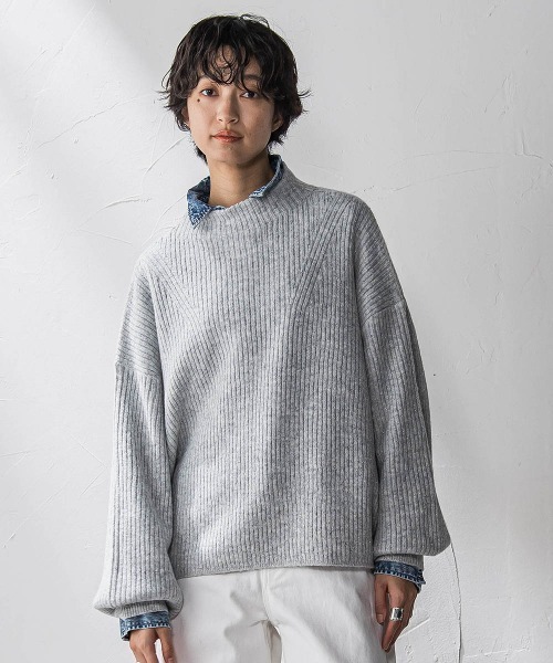 MAYSON GREY（メイソングレイ） ニット セーター ラメリブボトルネック