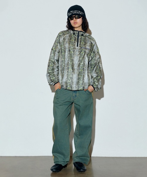 「SCULPTOR」 デニムパンツ LARGE ライトブルー レディース_画像8