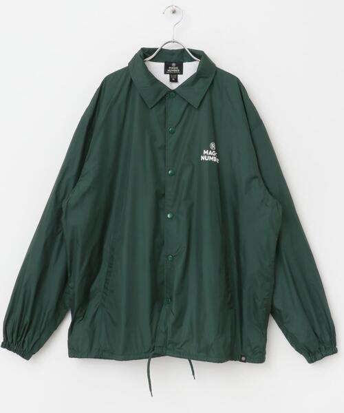 「MAGIC NUMBER」 コーチジャケット MEDIUM バーガンディー メンズ_画像8