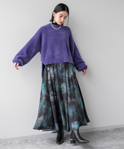 「HARE」 フレアスカート FREE イエロー系その他 レディース_画像8