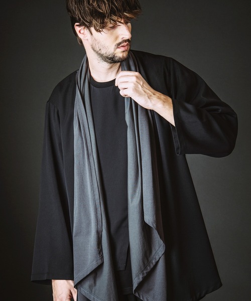 NO ID.（ノーアイディー） カーディガン 「NO ID.」Back Slit Multi 