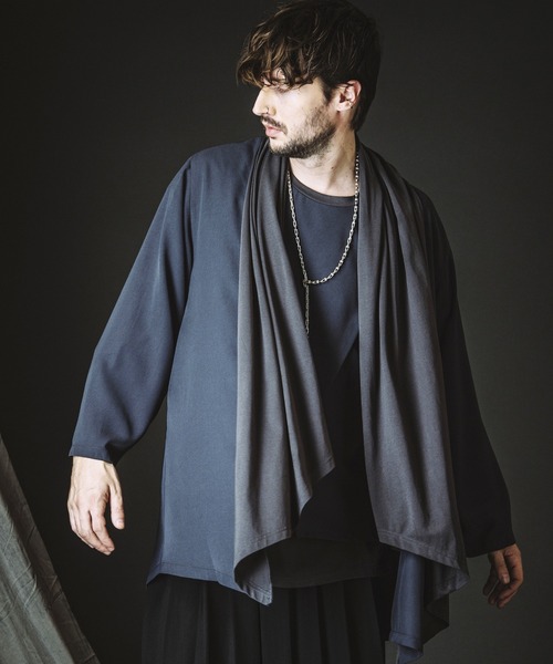 NO ID.（ノーアイディー） カーディガン 「NO ID.」Back Slit Multi