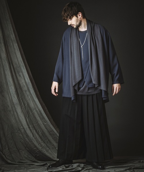 NO ID.（ノーアイディー） カーディガン 「NO ID.」Back Slit Multi