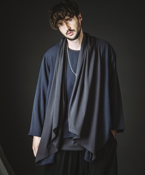 NO ID.（ノーアイディー） カーディガン 「NO ID.」Back Slit Multi