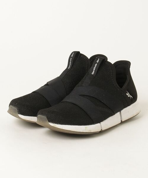 Reebok（リーボック） スリッポン 23.5cm ブラック レディース