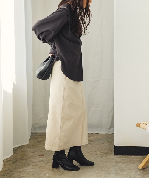 「hunch」 長袖ブラウス FREE ブルー レディース_画像9