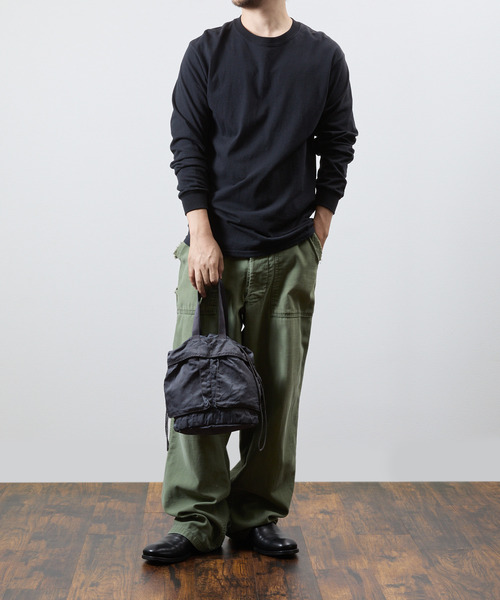 SLOW トートバッグ スロウ / dyed nylon-medical poach bag- 製品染