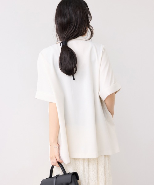 ジャケット テーラードジャケット Light Airyシングルドルマンサマージャケット/UVケア・接触冷感・吸水速乾 レディースの画像