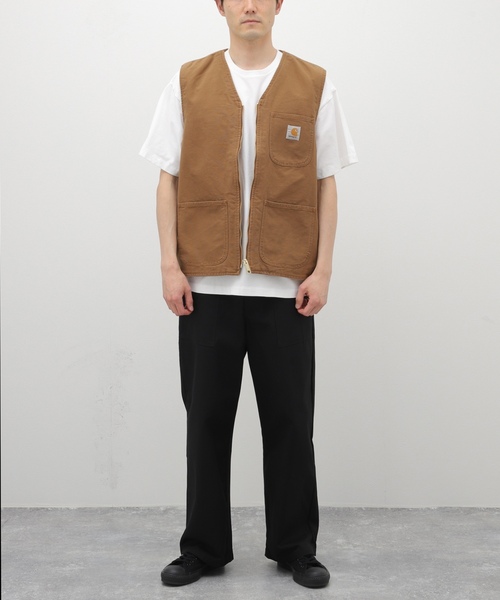 「Carhartt WIP」 ベスト LARGE ブラック メンズ_画像2