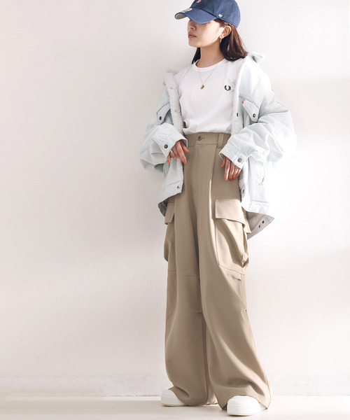「classicalelf」 カーゴパンツ MEDIUM ブラック レディース_画像4