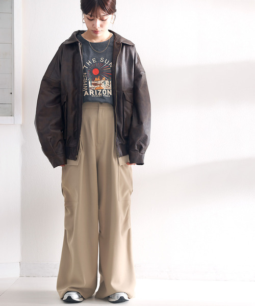 「classicalelf」 カーゴパンツ MEDIUM ブラック レディース_画像5