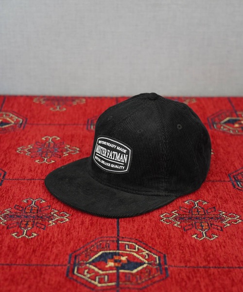 Mr.FATMAN キャップ 帽子 WAPPEN CORDUROY BASEBALL CAP メンズ
