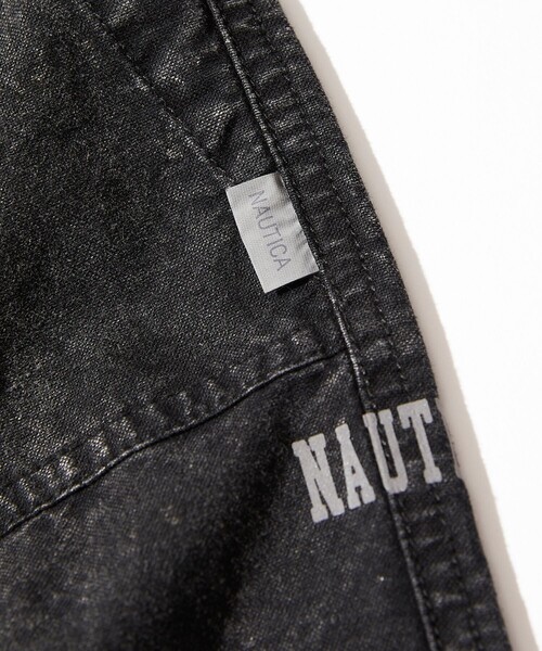 「NAUTICA」 イージーパンツ LARGE チャコールグレー メンズ_画像6