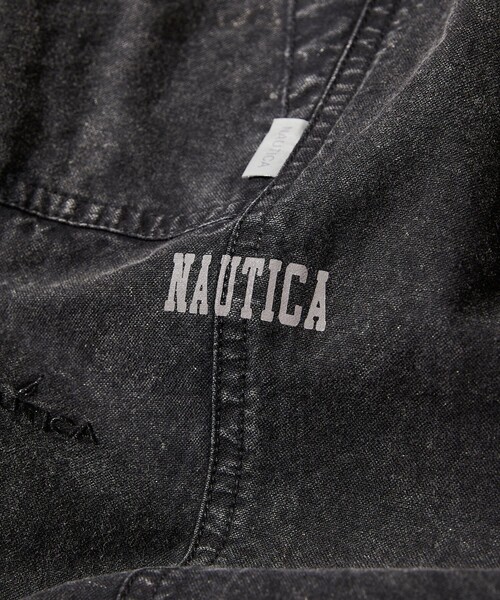 「NAUTICA」 イージーパンツ LARGE チャコールグレー メンズ_画像7