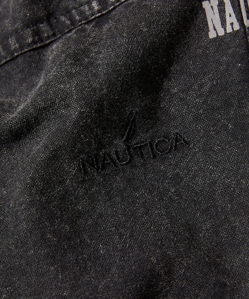 「NAUTICA」 イージーパンツ LARGE チャコールグレー メンズ_画像8