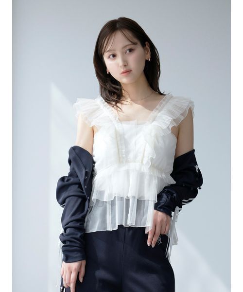 池田スナイデル SNIDEL（スナイデル） uvカット カーディガン 「LUMISHADE」UVライン