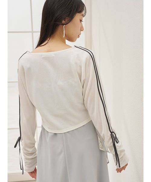 カーディガン uvカット 「LUMISHADE」UVラインボレロ レディース | SNIDEL | 12