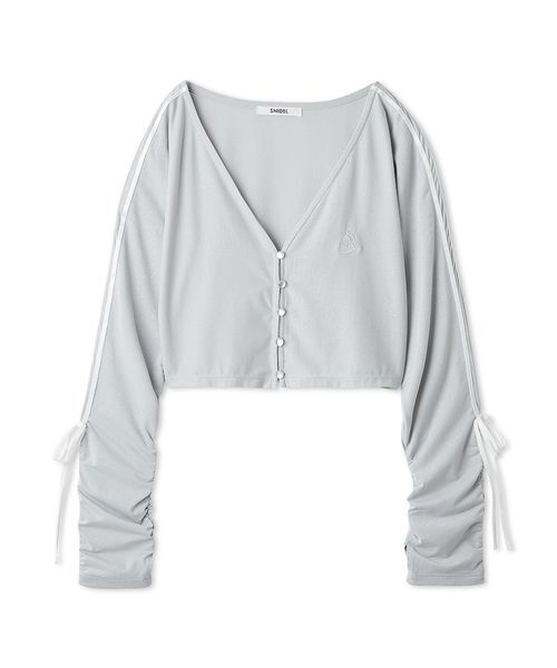 SNIDEL（スナイデル） カーディガン uvカット 「LUMISHADE」UVライン