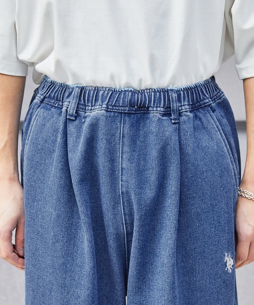 「U.S. POLO ASSN.」 チノパンツ L グレー メンズ_画像2