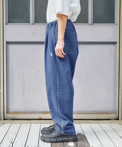 「U.S. POLO ASSN.」 チノパンツ L グレー メンズ_画像8