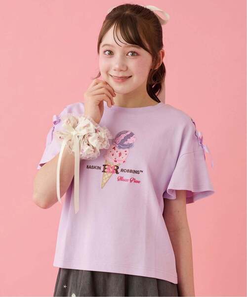mezzo piano Junior（メゾピアノ ジュニア） tシャツ 「サーティワン