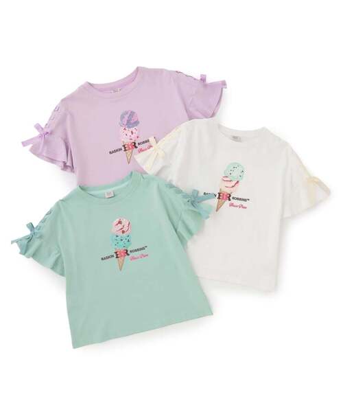 mezzo piano Junior（メゾピアノ ジュニア） tシャツ 「サーティワン