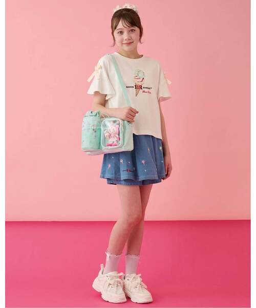 メゾピアノ　サーティワンコラボTシャツ&スカート　150 mezzo piano Junior（メゾピアノ ジュニア） tシャツ 「サーティワン