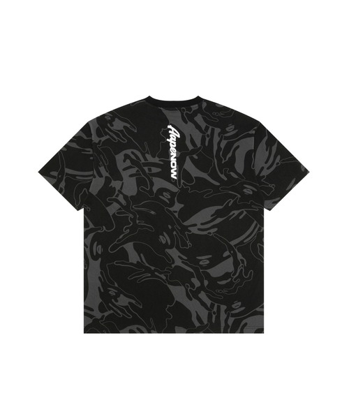 「AAPE BY A BATHING APE」 半袖Tシャツ SMALL ブラック系その他 メンズ_画像3