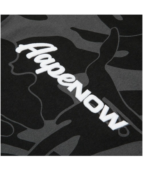 「AAPE BY A BATHING APE」 半袖Tシャツ SMALL ブラック系その他 メンズ_画像5