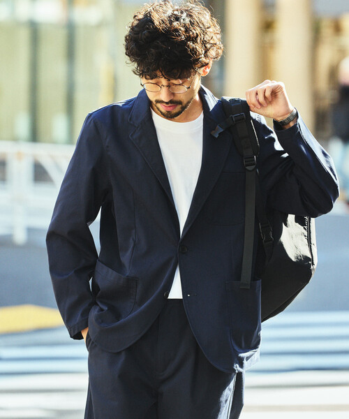「FREAK'S STORE」 セットアップ MEDIUM ネイビー メンズ_画像5
