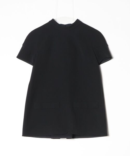 FOXEY NEW YORK 「FOXEY YORK」 半袖ブラウス 38 ブラック レディース 