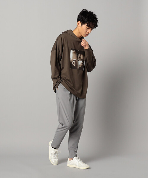 「β MEN」 パンツ L グレー メンズ_画像2