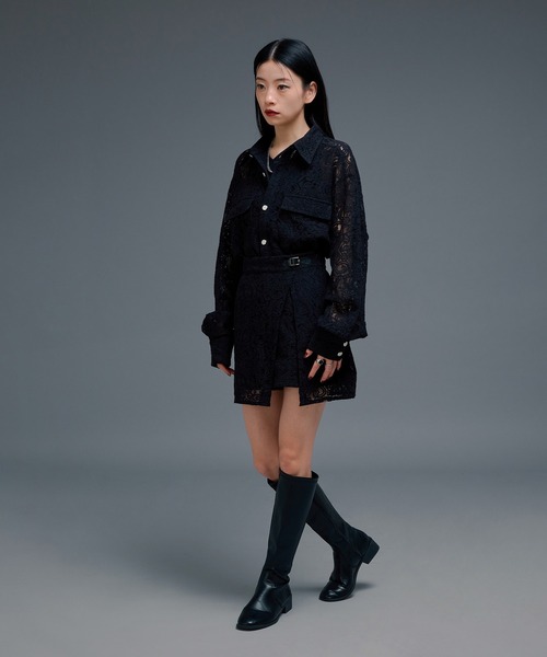 「Ellno de Mavie」 ショートパンツ FREE ブラック レディース_画像4